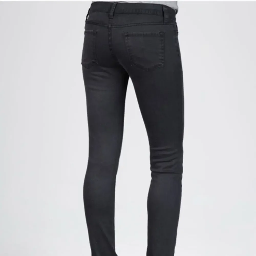 Vince Charcoal Gray Low Rise Skinny Denim Jeans Size‎ 26